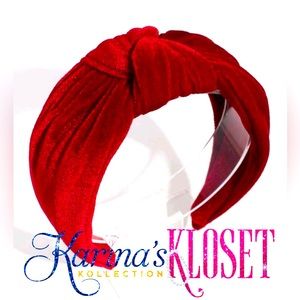❤️ Royal Red Carpet Velvet Headband ❤️